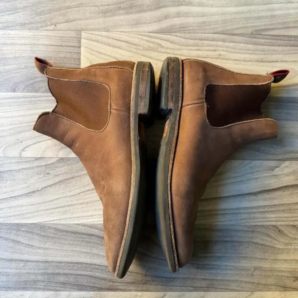 Thursday Boots Duke Chelsea Boots Brown Leather Mens 9